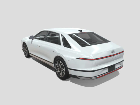 Hyundai Azera 2024 3D Model
