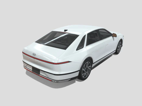 Hyundai Azera 2024 3D Model