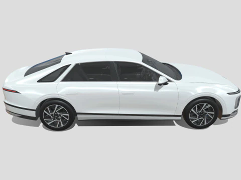Hyundai Azera 2024 3D Model