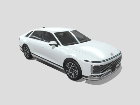 Hyundai Azera 2024 3D Model