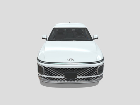 Hyundai Azera 2024 3D Модель