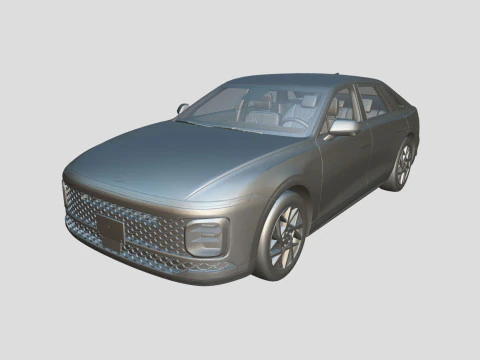 Hyundai Azera 2024 3D Model