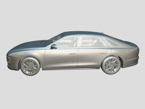 Hyundai Azera 2024 3D Model
