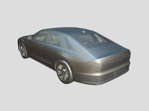 Hyundai Azera 2024 3D Model