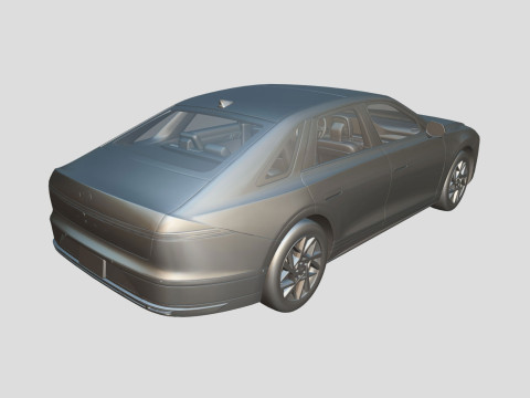 Hyundai Azera 2024 3D Модель