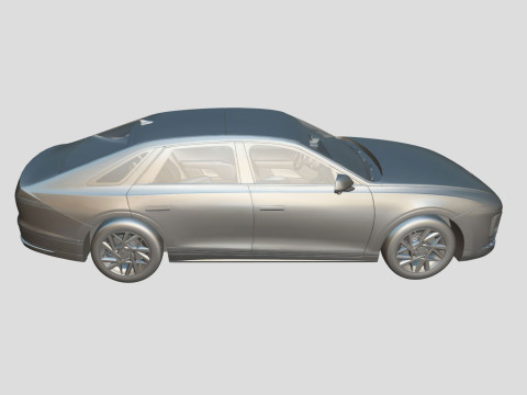 Hyundai Azera 2024 3D Модель