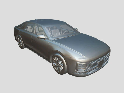 Hyundai Azera 2024 3D Model