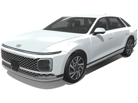 Hyundai Azera 2024 Modèle 3D