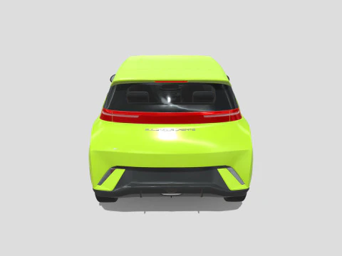 BYD Dolphin Mini 2024 Modelo 3D
