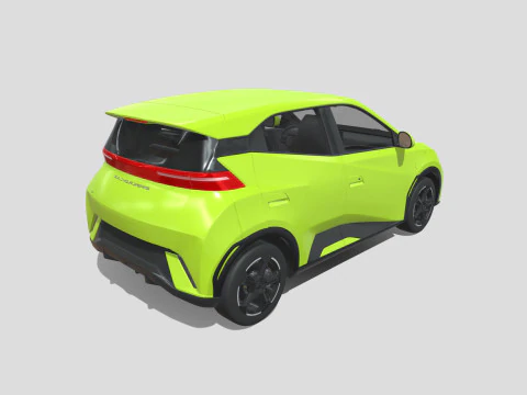 BYD Dolphin Mini 2024 Modelo 3D
