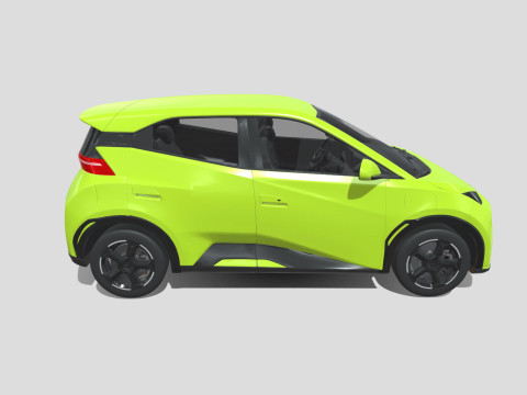 BYD Dolphin Mini 2024 3D 모델