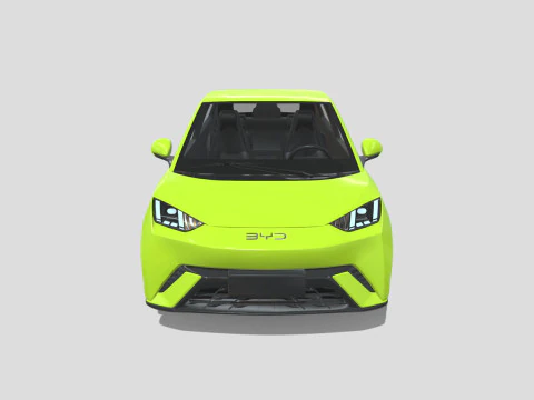 BYD Dolphin Mini 2024 Modelo 3D