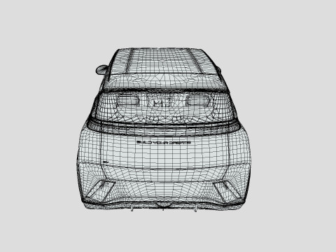 BYD Dolphin Mini 2024 3D 모델