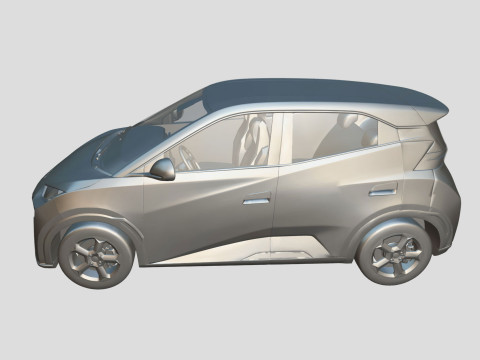 BYD Dolphin Mini 2024 3D 모델