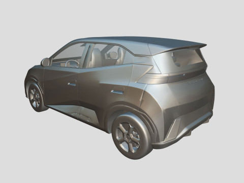BYD Dolphin Mini 2024 3D 모델