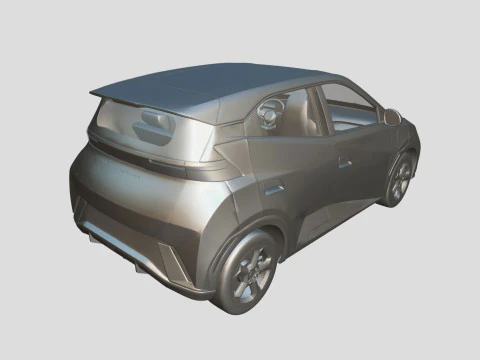 BYD Dolphin Mini 2024 Modelo 3D