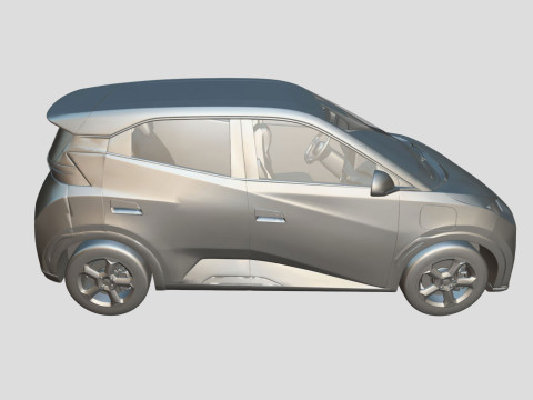 BYD Dolphin Mini 2024 3D 모델