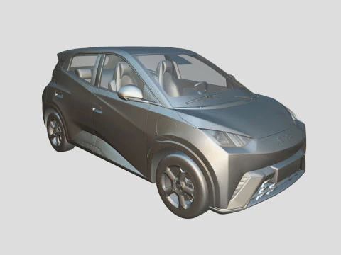BYD Dolphin Mini 2024 Modelo 3D