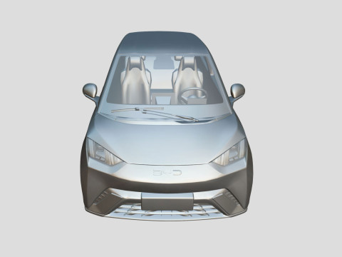 BYD Dolphin Mini 2024 3D 모델