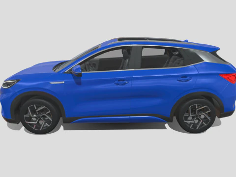 BYD Yuan Plus 2024 3D Model