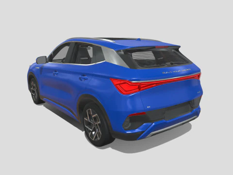 BYD Yuan Plus 2024 3D Model