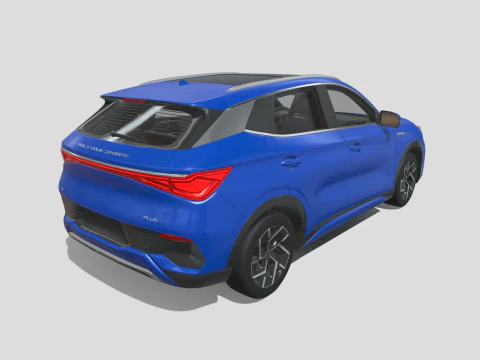 BYD Yuan Plus 2024 3D Model
