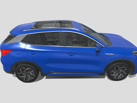 BYD Yuan Plus 2024 3D Model