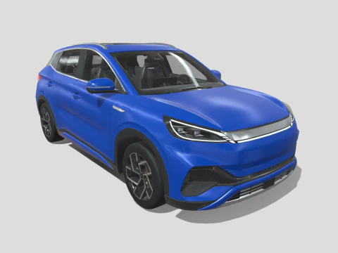 BYD Yuan Plus 2024 3D Model