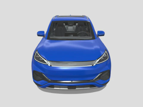 BYD Yuan Plus 2024 3D Model