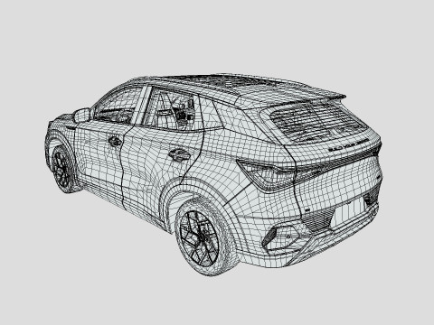 BYD Yuan Plus 2024 3Dモデル