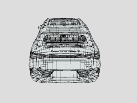 BYD Yuan Plus 2024 3Dモデル