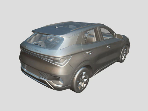 BYD Yuan Plus 2024 3D Model