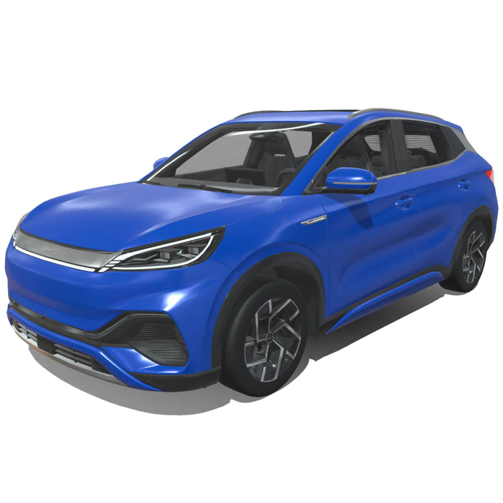 BYD Yuan Plus 2024 3D Model .c4d .max .obj .3ds .fbx .stl .blend 