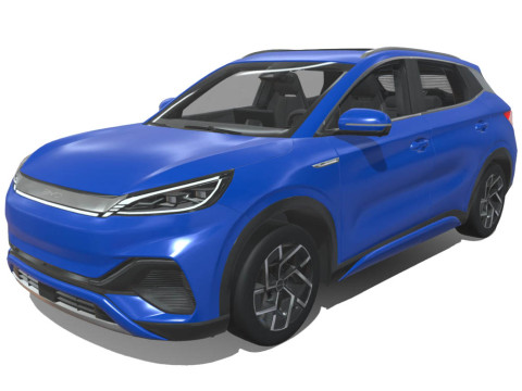 BYD Yuan Plus 2024 3Dモデル