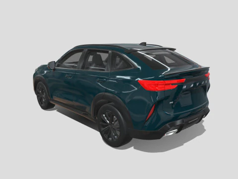 GWM HAVAL H6 GT PHEV 2024 Modelo 3D
