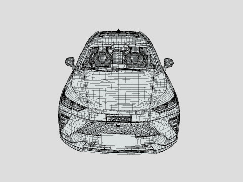 GWM HAVAL H6 GT PHEV 2024 Model 3D