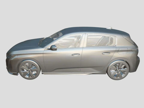 Peugeot 308 2024 3D Model