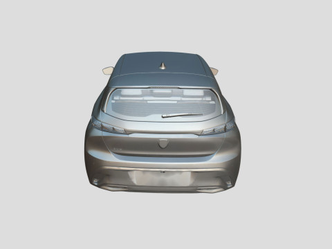 Peugeot 308 2024 3D Model