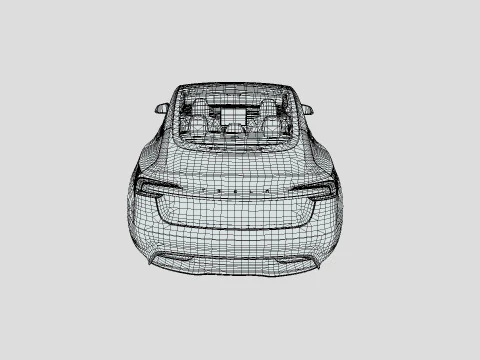 Tesla Model 3 2024 3D Model