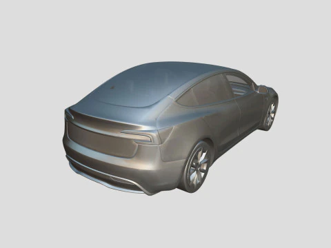 Tesla Model 3 2024 3D Model