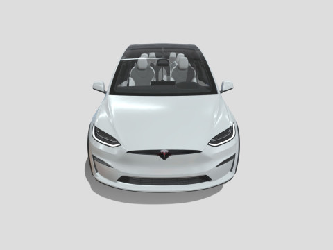Tesla Model X 2024 3Dモデル