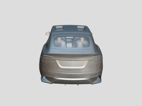Tesla Model X 2024 3Dモデル