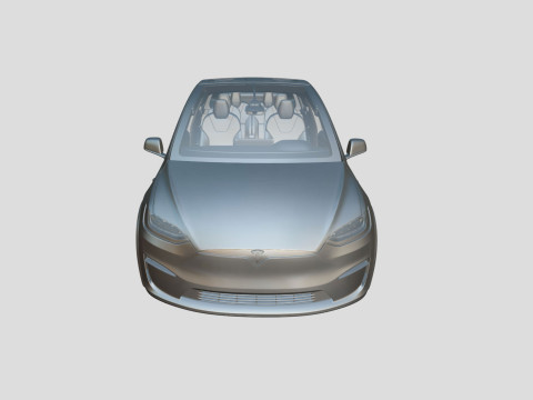 Tesla Model X 2024 3Dモデル