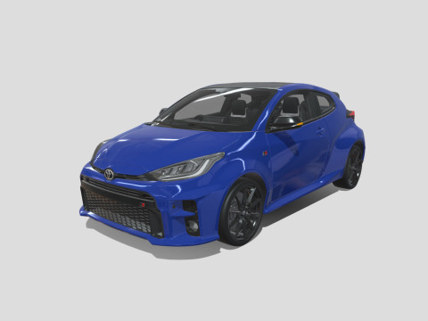 Toyota Yaris 2024 GR Modelo 3D