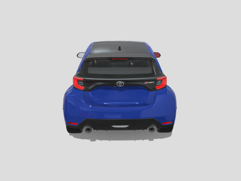 Toyota Yaris 2024 GR Modelo 3D