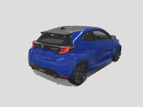 Toyota Yaris 2024 GR Modelo 3D