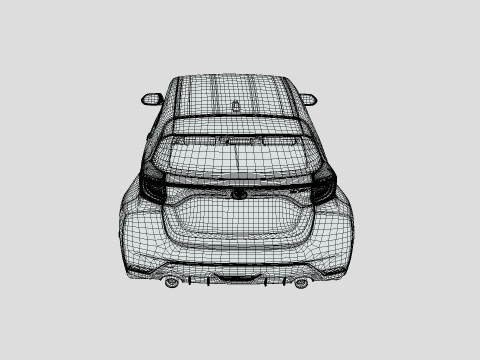 Toyota Yaris 2024 GR Modelo 3D