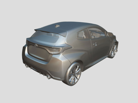 Toyota Yaris 2024 GR Modelo 3D