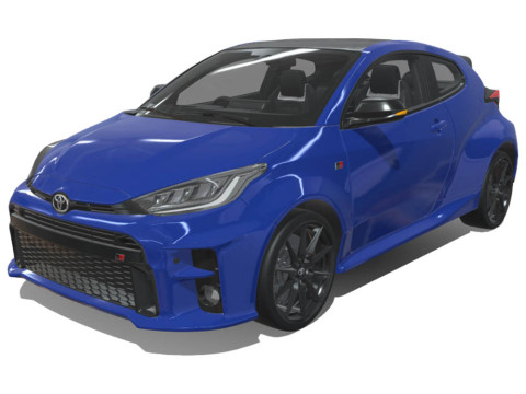 Toyota Yaris 2024 GR 3D Модель