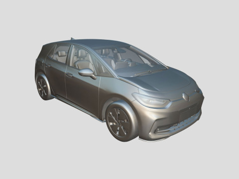 Volkswagen ID3 2024 3D Model